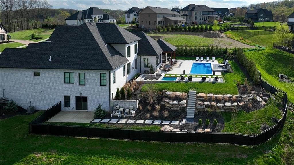 2002 Mallard Lane Baden, PA 15005 - Photo 1 of 50 an aerial view of a house with a garden and trees