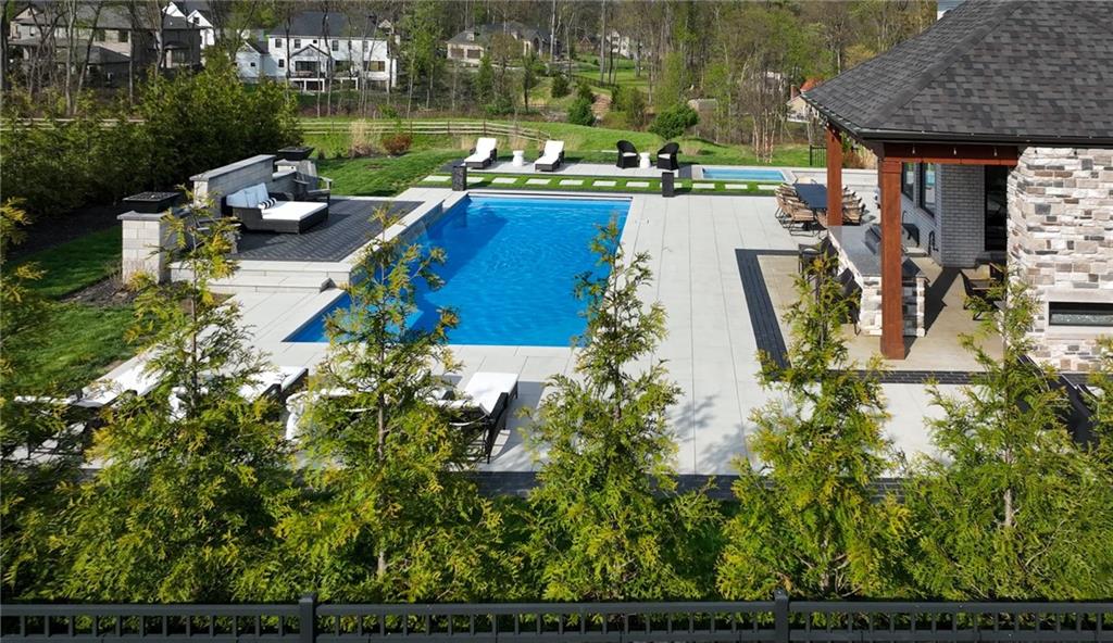 2002 Mallard Lane Baden, PA 15005 - Photo 40 of 50 a aerial view of a house with garden space and sitting area