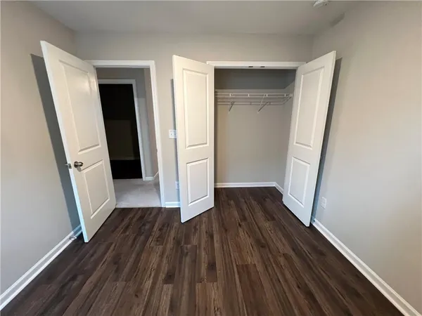 wooden floor in an empty room