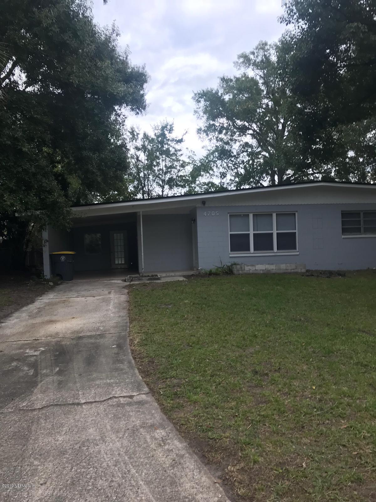 4705 Ruckner Road Jacksonville, FL 32207 - Photo 2 of 24 a front view of house with yard and trees in the background