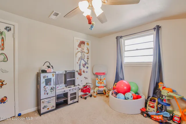 a play room with toys