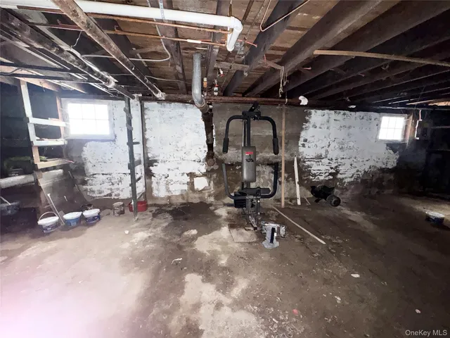 a view of storage and utility room