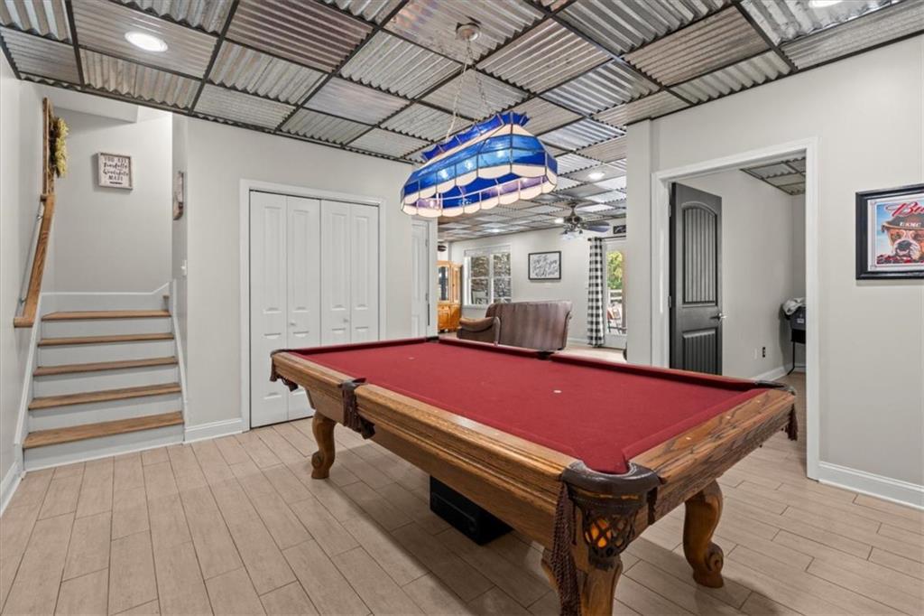 3002 Highway 101 Rockmart, GA 30153 - Photo 41 of 78 a room with pool table and windows