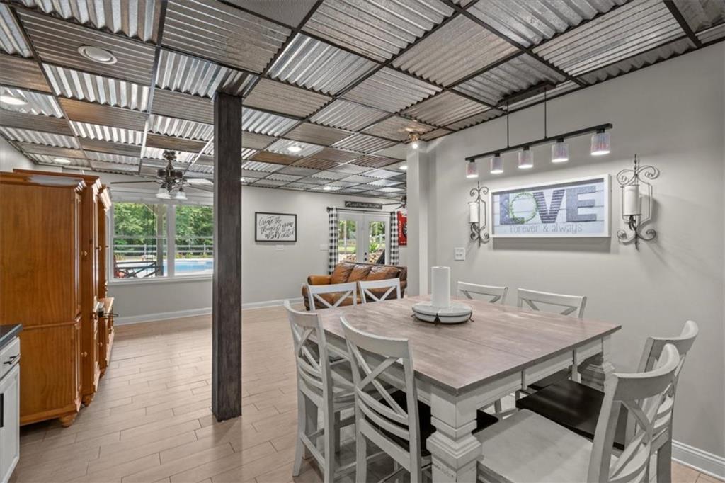 3002 Highway 101 Rockmart, GA 30153 - Photo 49 of 78 a view of a dining table and chairs in a room