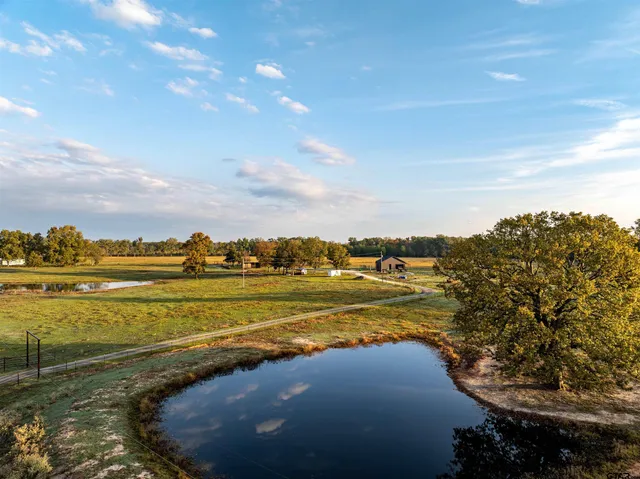 a view of an ocean and beach
