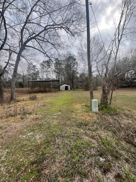 48 Magnolia Road New Caney, TX 77357 - Photo 2 of 12 a view of a yard with a tree