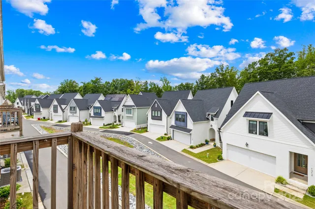 a view of a patio with swimming pool