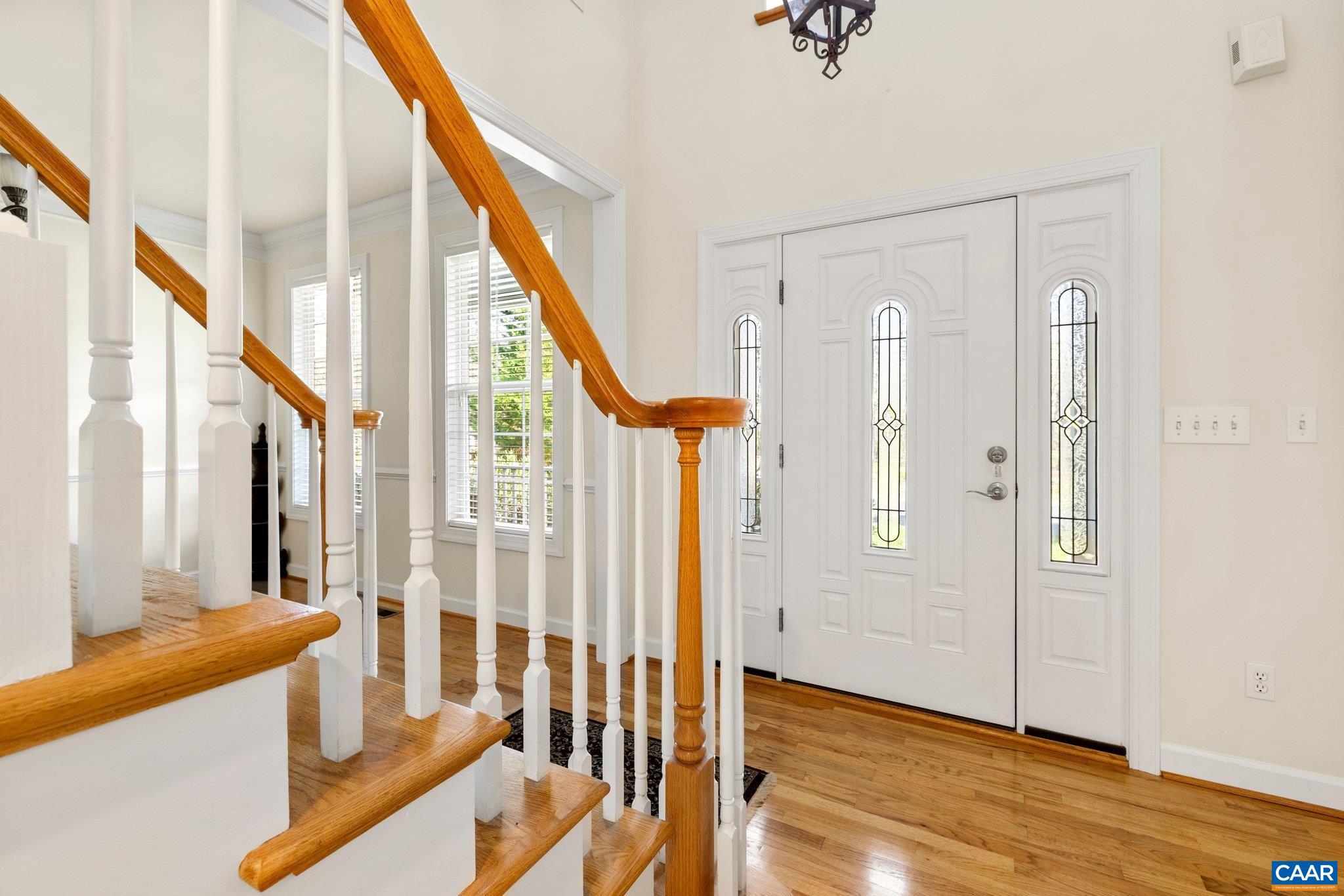 5437 3 Notch Road Louisa, VA 23093 - Photo 12 of 35 a view of an entryway with wooden floor and door