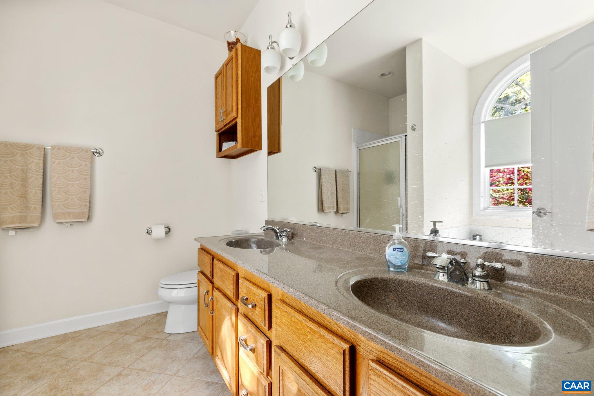5437 3 Notch Road Louisa, VA 23093 - Photo 22 of 35 a bathroom with a sink and a mirror