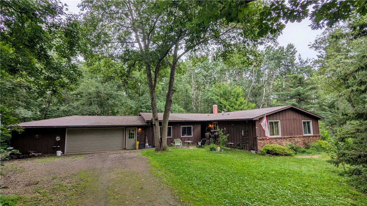 9103 North Old 27 Road Hayward, WI 54843 - Photo 1 of 1 Private and nicely maintained Rambler on 1.94 private acres.