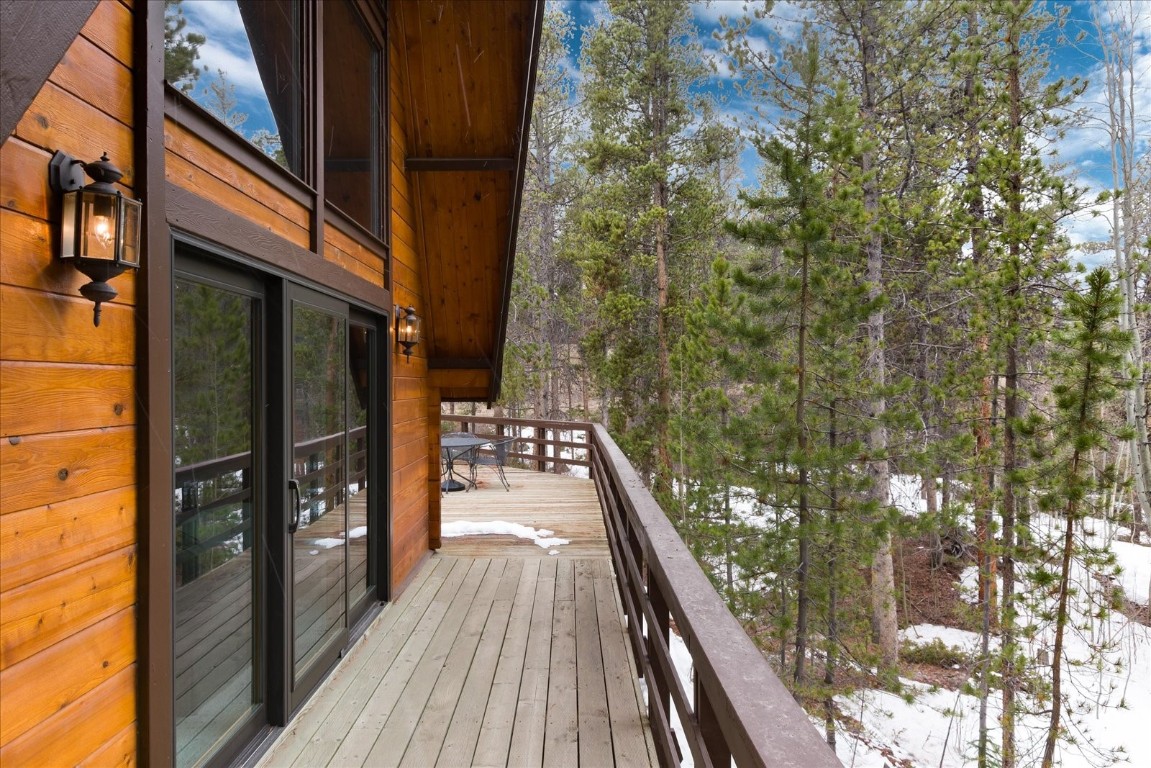 522 Wellington Road Breckenridge, CO 80424 - Photo 40 of 43 a balcony with view of outdoor space