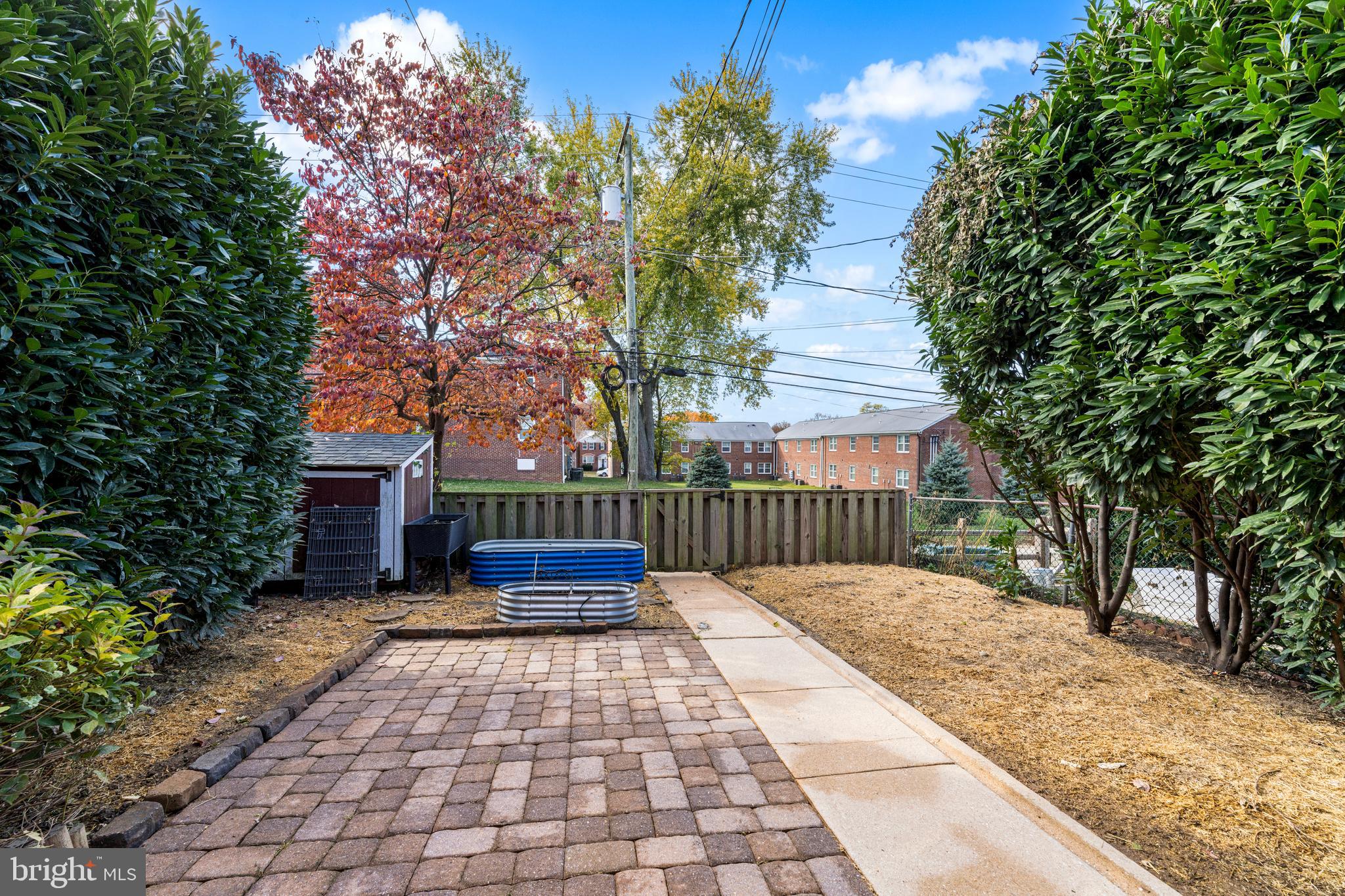 101 Regester Avenue Baltimore, MD 21212 - Photo 18 of 19 a view of a backyard