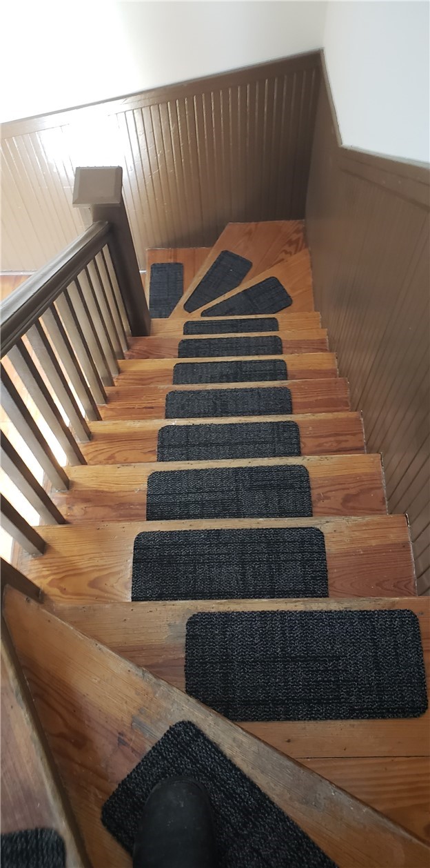 404 Carrington Avenue Woonsocket, RI 02895 - Photo 21 of 36 Side hallway stairs