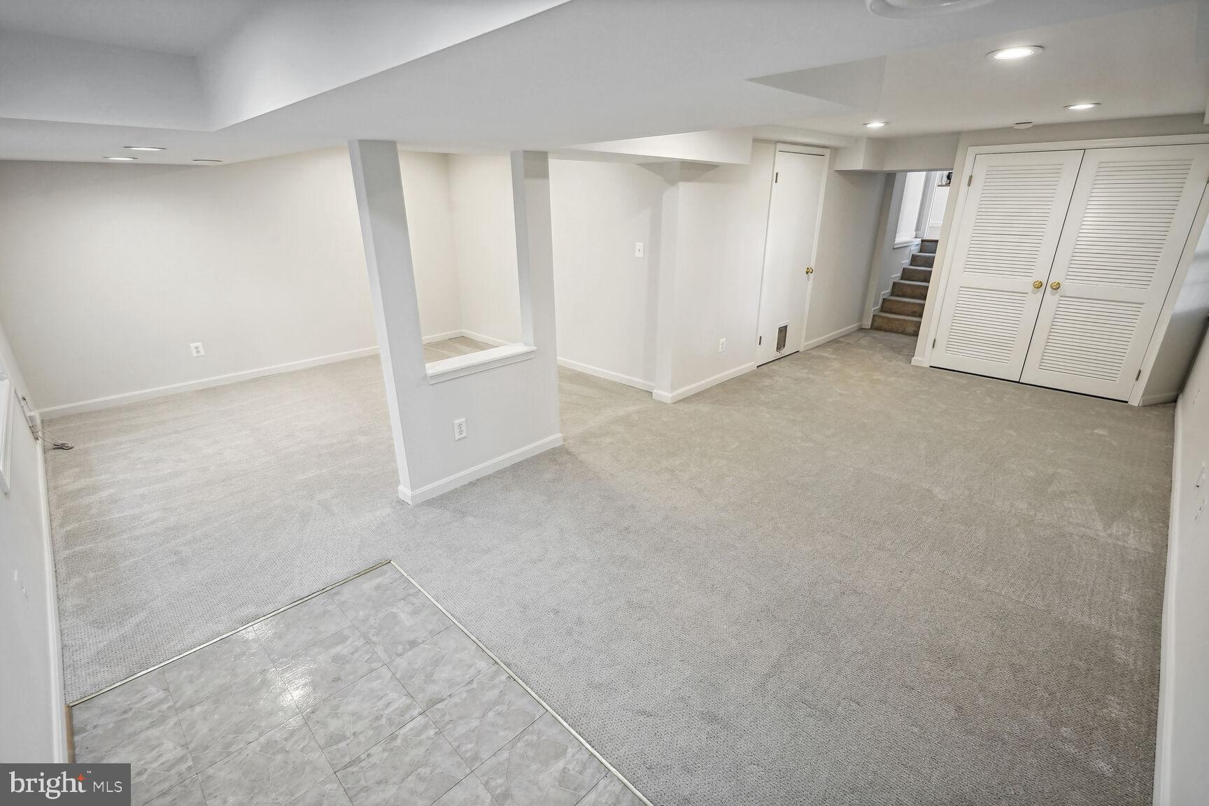 5108 Wehawken Road Bethesda, MD 20816 - Photo 37 of 50 Lower Level rec room