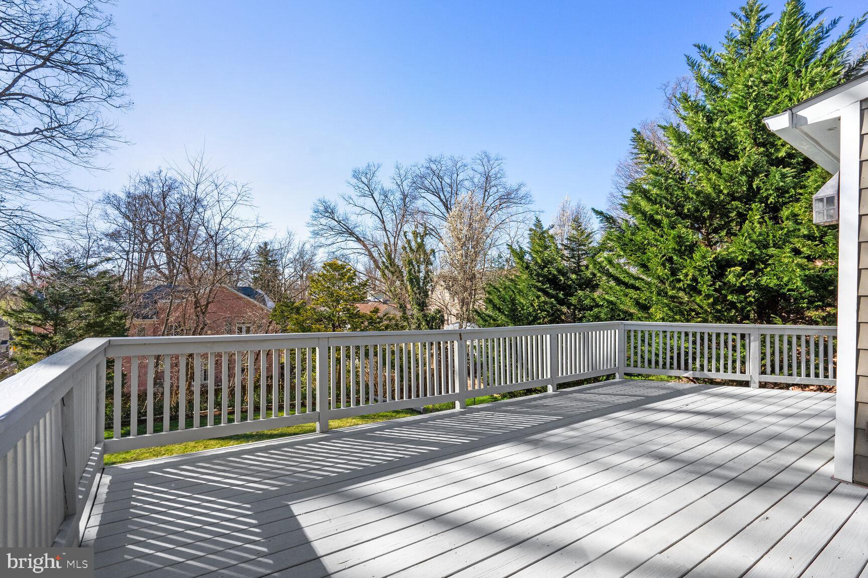 5108 Wehawken Road Bethesda, MD 20816 - Photo 39 of 50 Deck off of kitchen