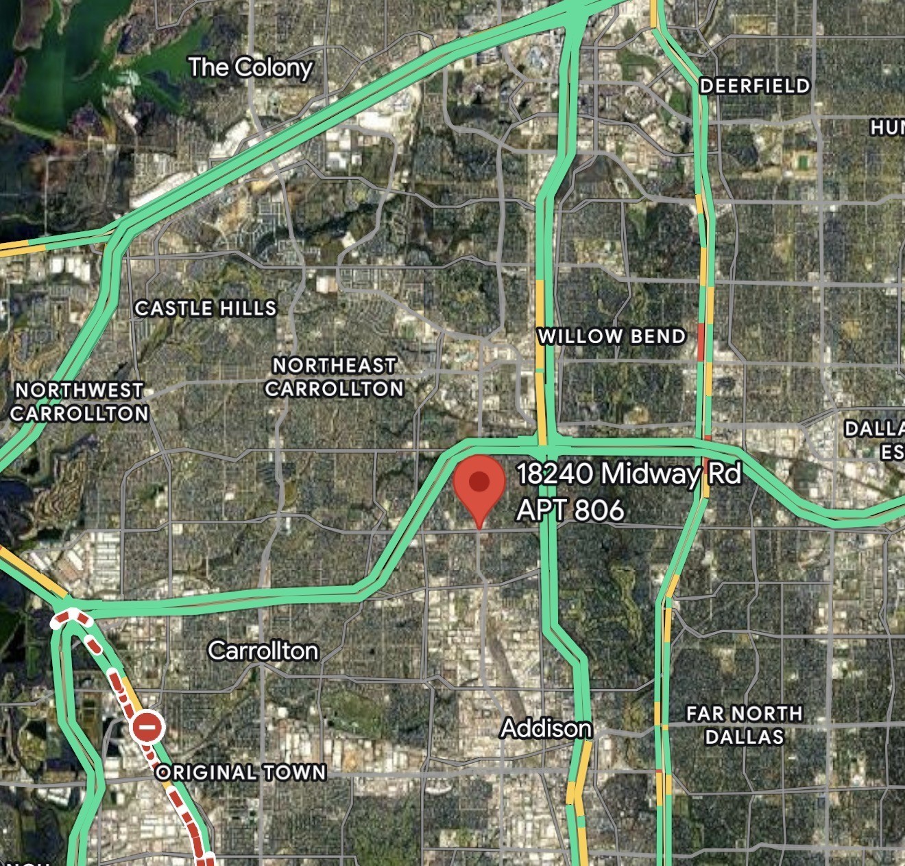 18240 Midway Road, Unit 806 Dallas, TX 75287 - Photo 5 of 6 a view of outdoor