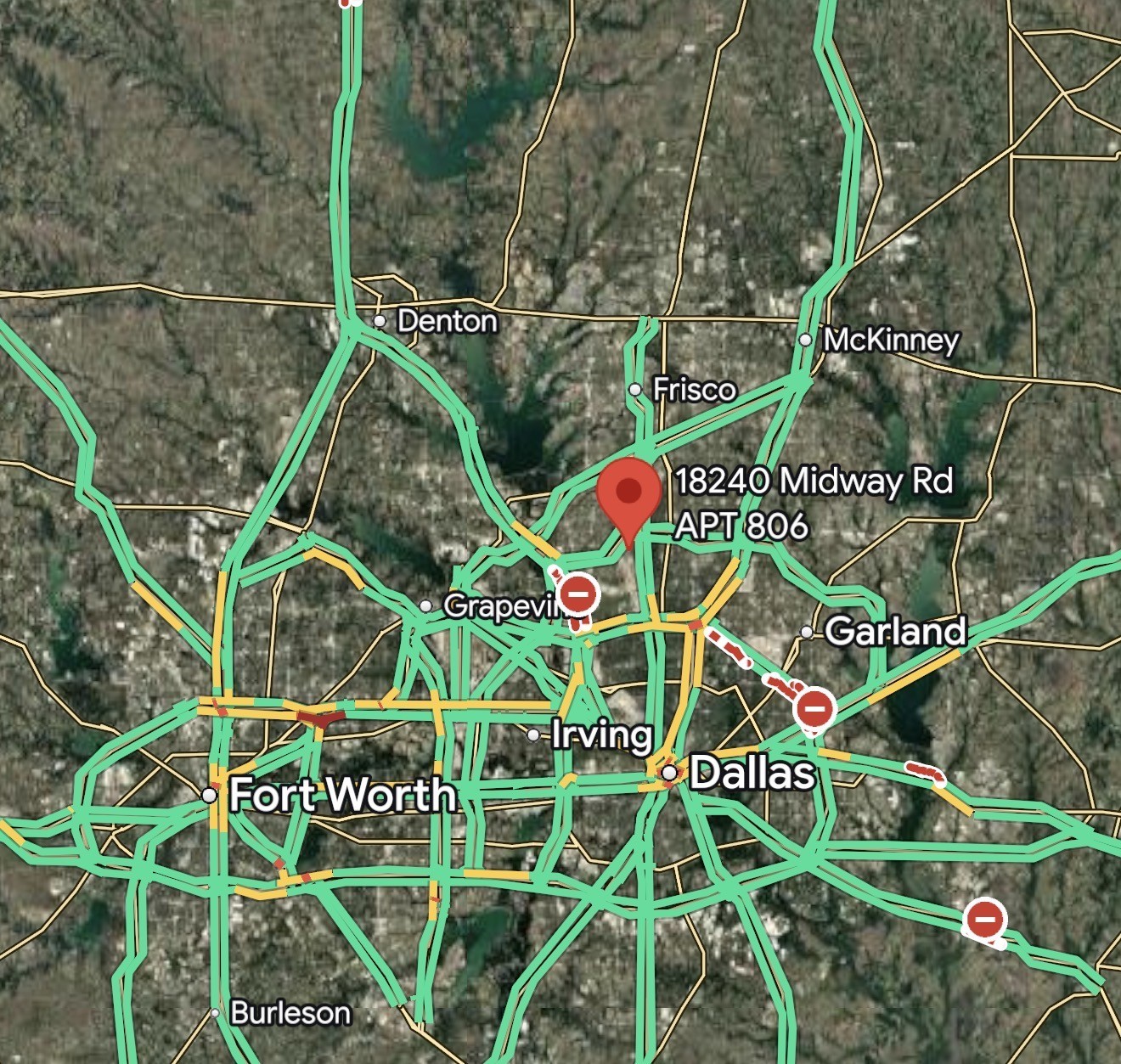 18240 Midway Road, Unit 806 Dallas, TX 75287 - Photo 6 of 6 a sign that is on the wall