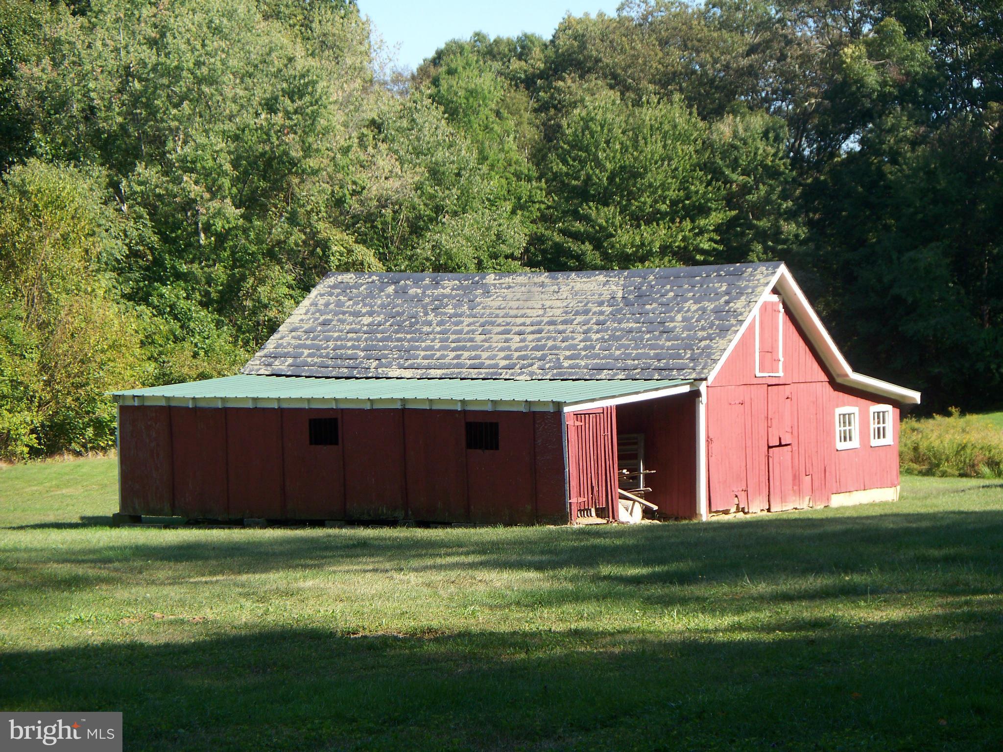 2639 Jolly Acres Road White Hall, MD 21161 - Photo 8 of 25 Front and Side View of Barn