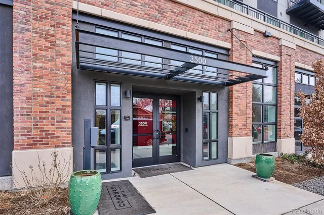 a view of a entryway door front of house