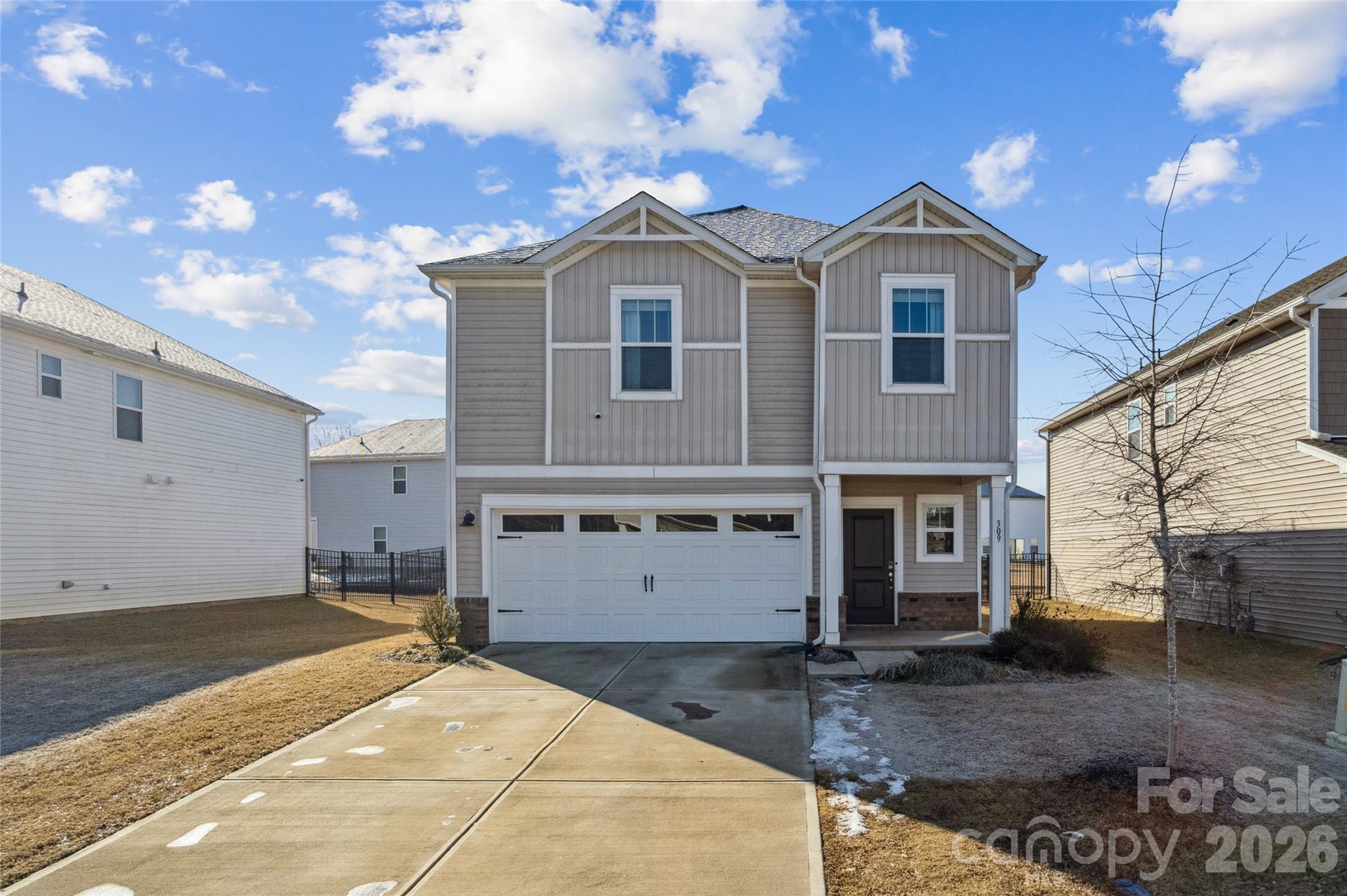 309 Olympia Way York, SC 29745 - Photo 4 of 46 a view of a house with a yard