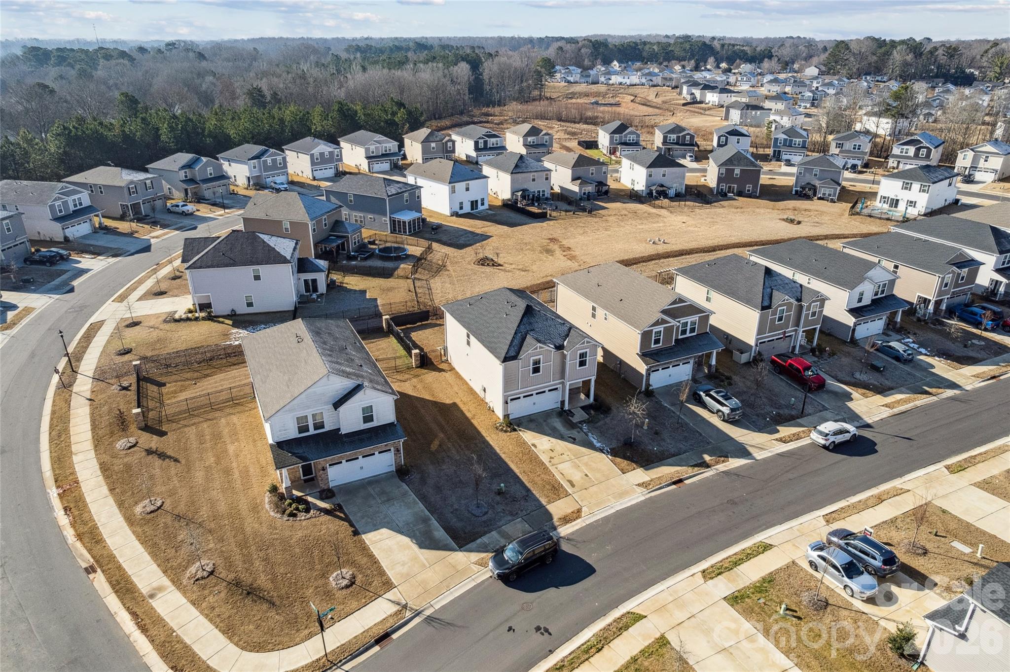 309 Olympia Way York, SC 29745 - Photo 46 of 46 an aerial view of a city