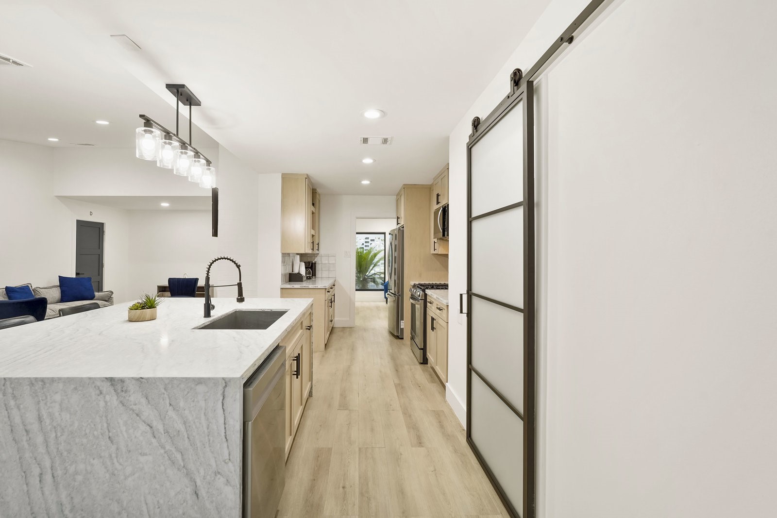 3327 Freshmeadows Drive Houston, TX 77063 - Photo 12 of 35 a kitchen with counter top space and a sink