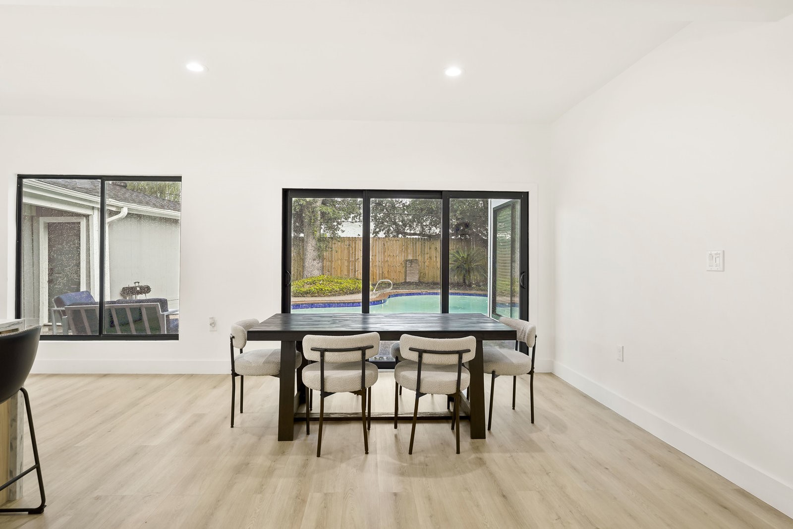3327 Freshmeadows Drive Houston, TX 77063 - Photo 14 of 35 a dining room with furniture and wooden floor