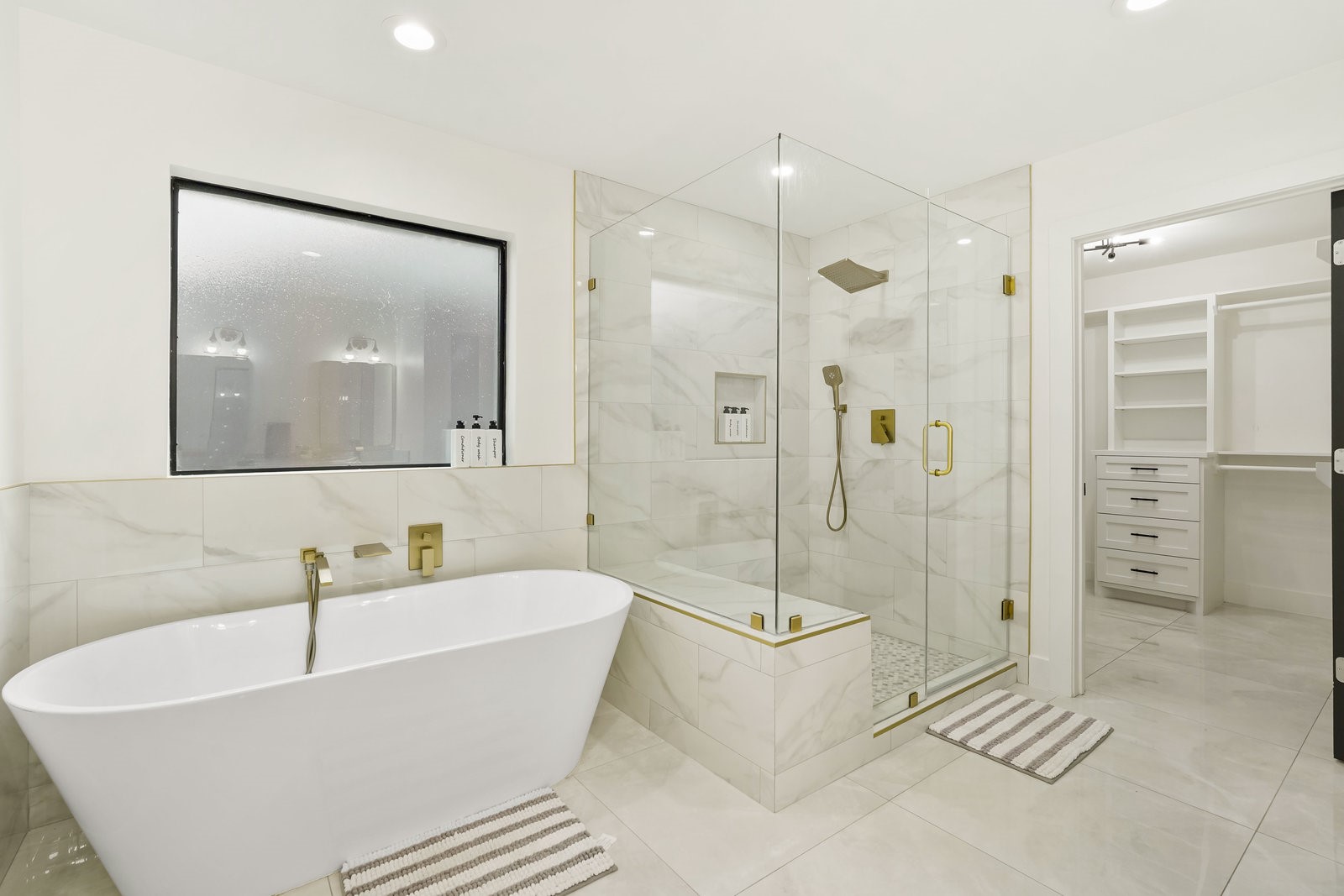 3327 Freshmeadows Drive Houston, TX 77063 - Photo 4 of 35 a white bath tub sitting next to a bathroom sink