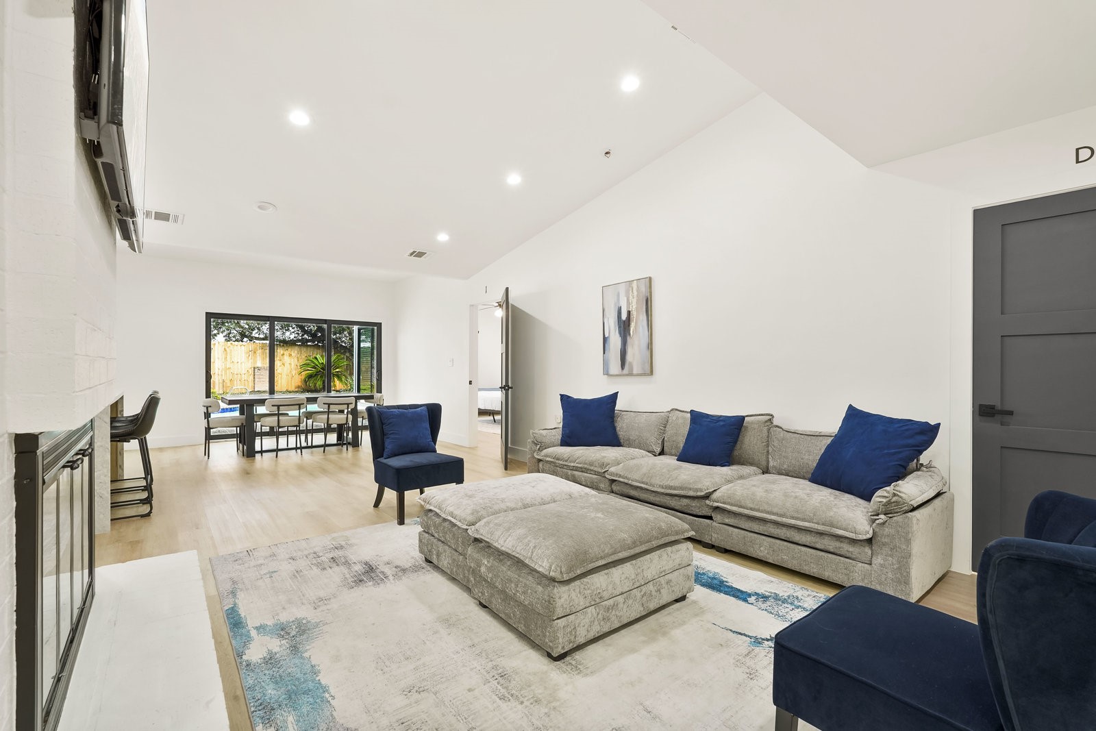 3327 Freshmeadows Drive Houston, TX 77063 - Photo 8 of 35 a living room with furniture and wooden floor