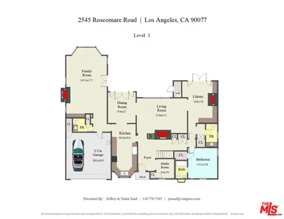 $3,995,000 | 2545 Roscomare Road, Los Angeles, CA 90077