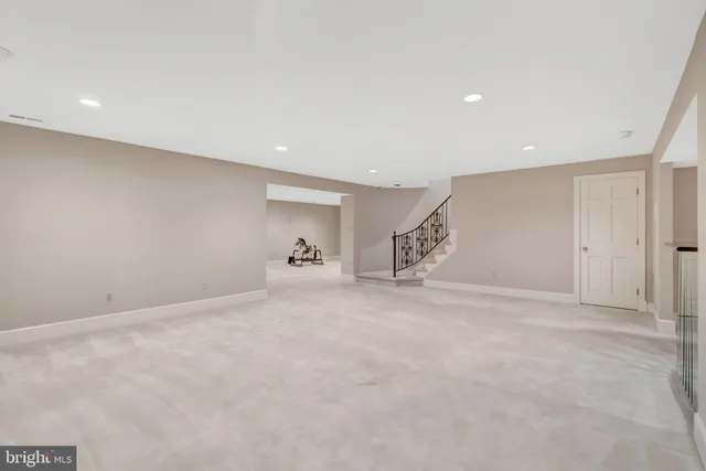 a view of empty room