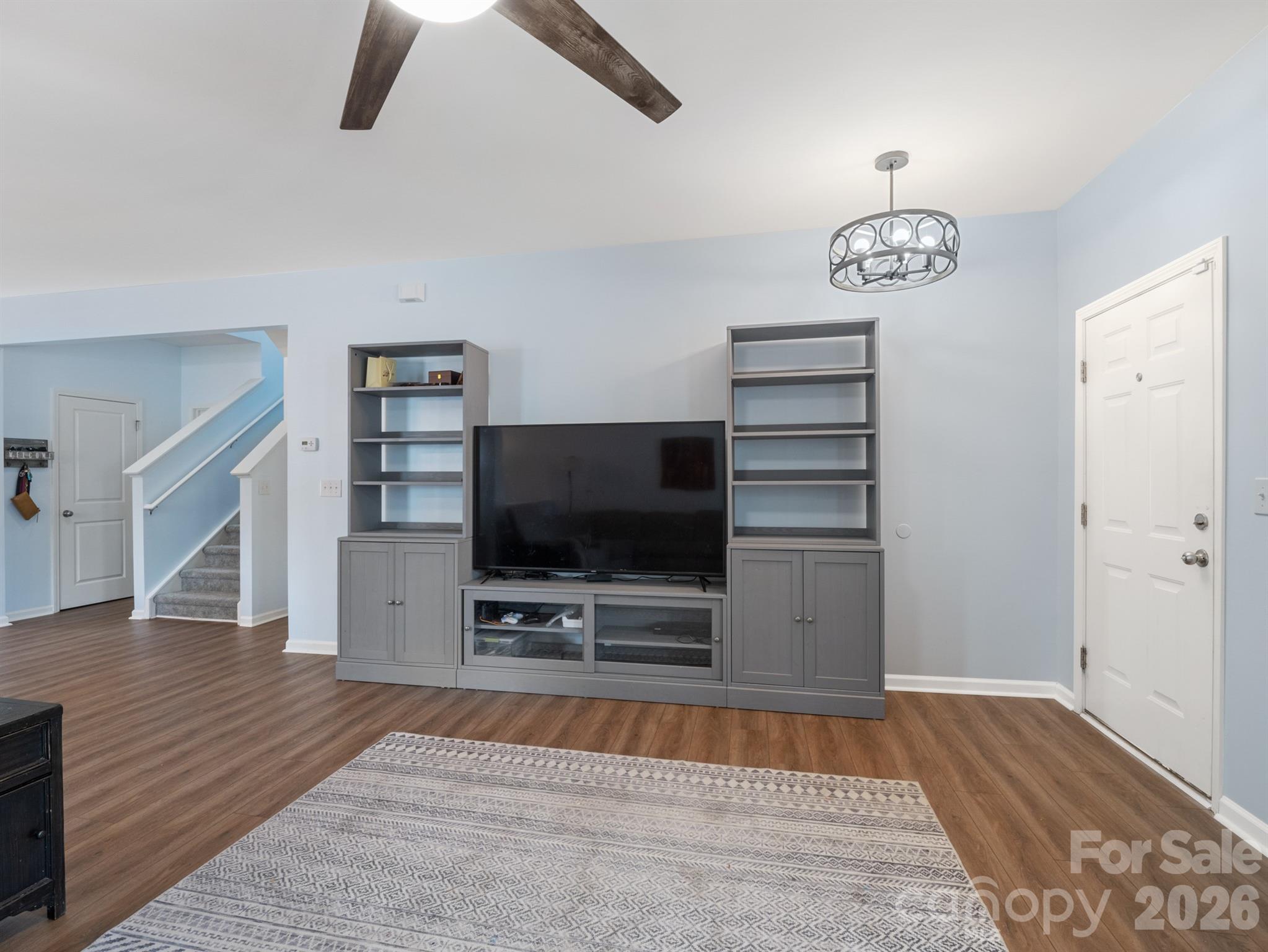 629 Gants Road York, SC 29745 - Photo 7 of 27 a view of a livingroom with furniture and wooden floor