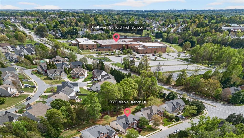 2989 Maple Branch Drive High Point, NC 27265 - Photo 37 of 41 Southwest Guilford High School