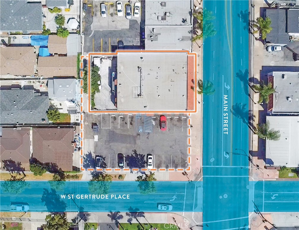 2064 South Main Street Santa Ana, CA 92707 - Photo 4 of 7 an aerial view of residential houses with outdoor space