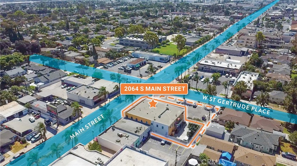 2064 South Main Street Santa Ana, CA 92707 - Photo 7 of 7 an aerial view of a city