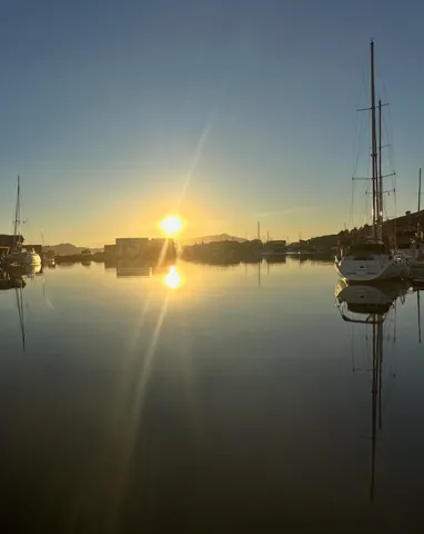 a view of an ocean with city view