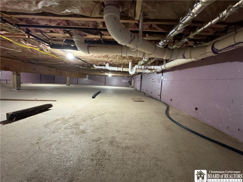29 Loomis Bay Road Busti, NY 14710 - Photo 40 of 49 R-38 insulated floors. Walls of Crawl space are al