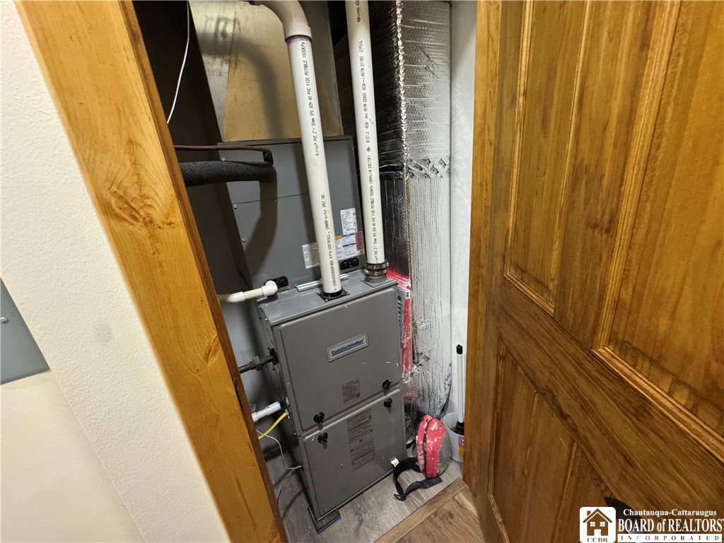 29 Loomis Bay Road Busti, NY 14710 - Photo 44 of 49 Furnace located in the closet in the half bathroom