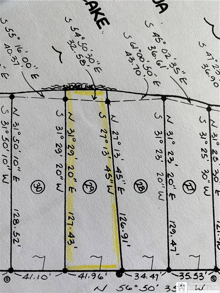 29 Loomis Bay Road Busti, NY 14710 - Photo 50 of 50 Property dimensions.