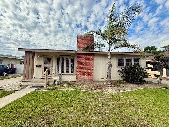 a view of a house with a patio