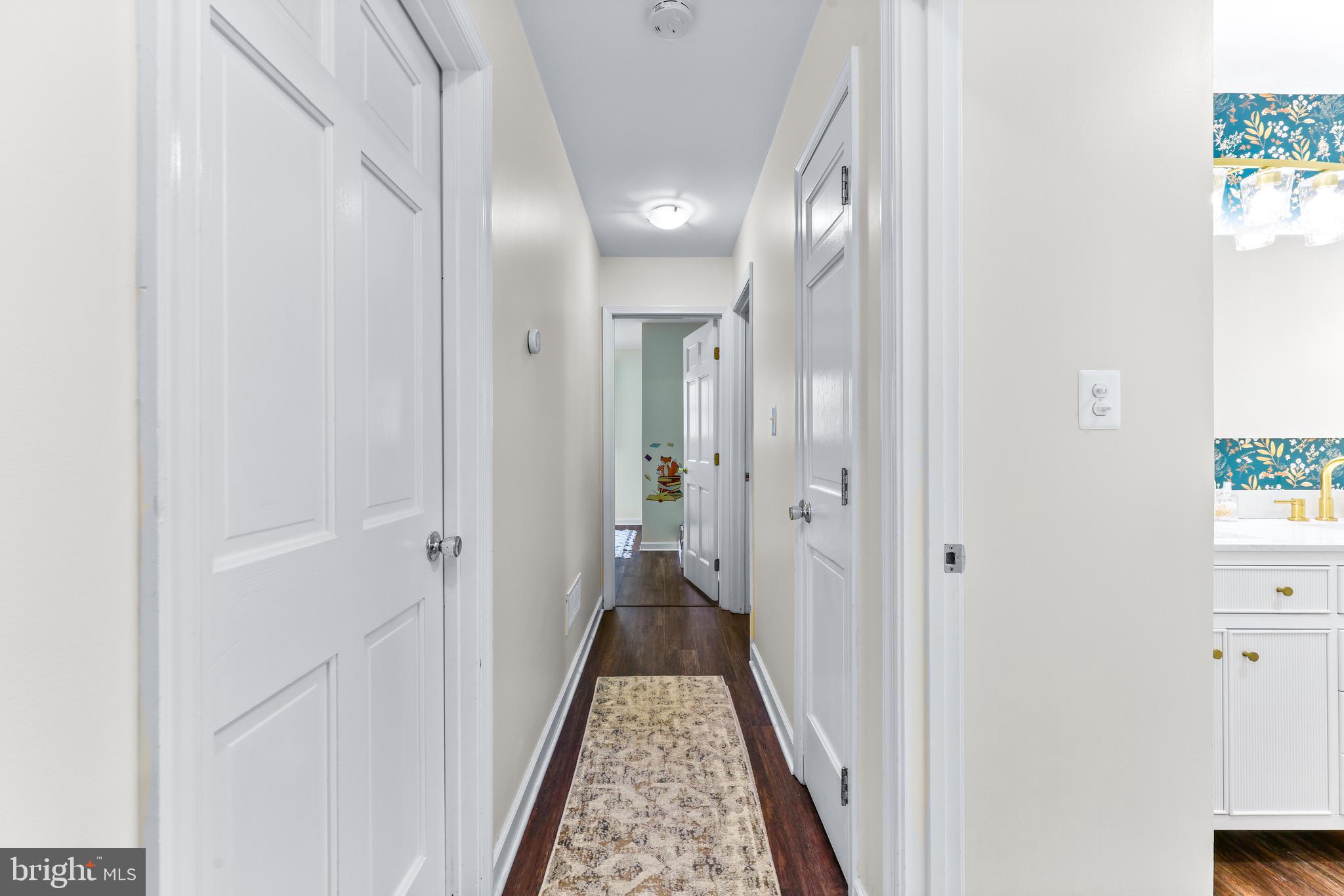 2847 Moores Road Baldwin, MD 21013 - Photo 28 of 73 a view of hallway with wooden floor