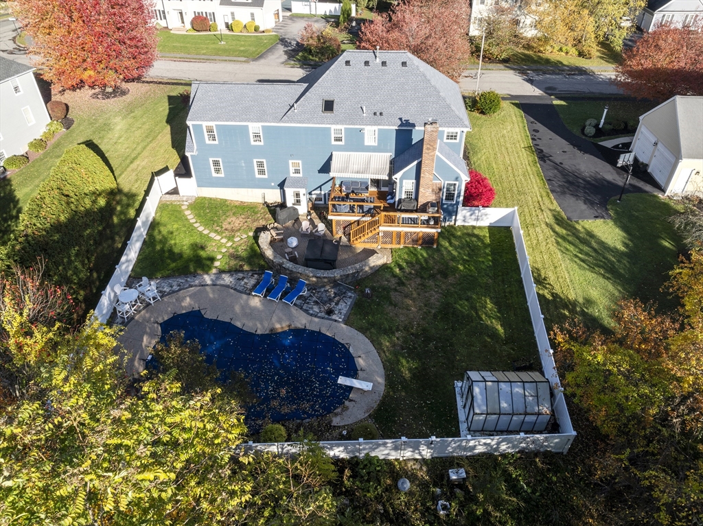 4 Horseneck Road Shrewsbury, MA 01545 - Photo 28 of 33 an aerial view of residential house with outdoor space and parking