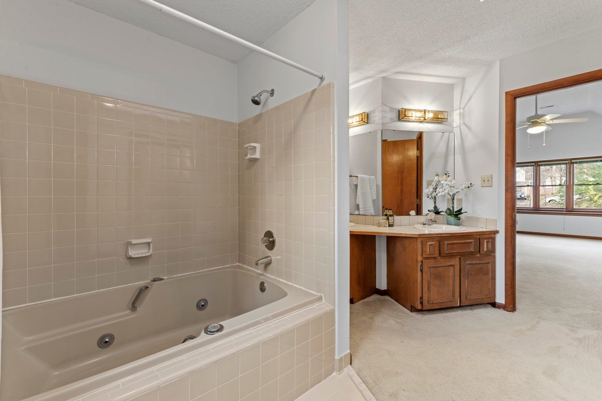 7829 Breckon Way Raleigh, NC 27615 - Photo 20 of 40 Double door closet for Primary Bedroom in bathroom. Primary Bathroom