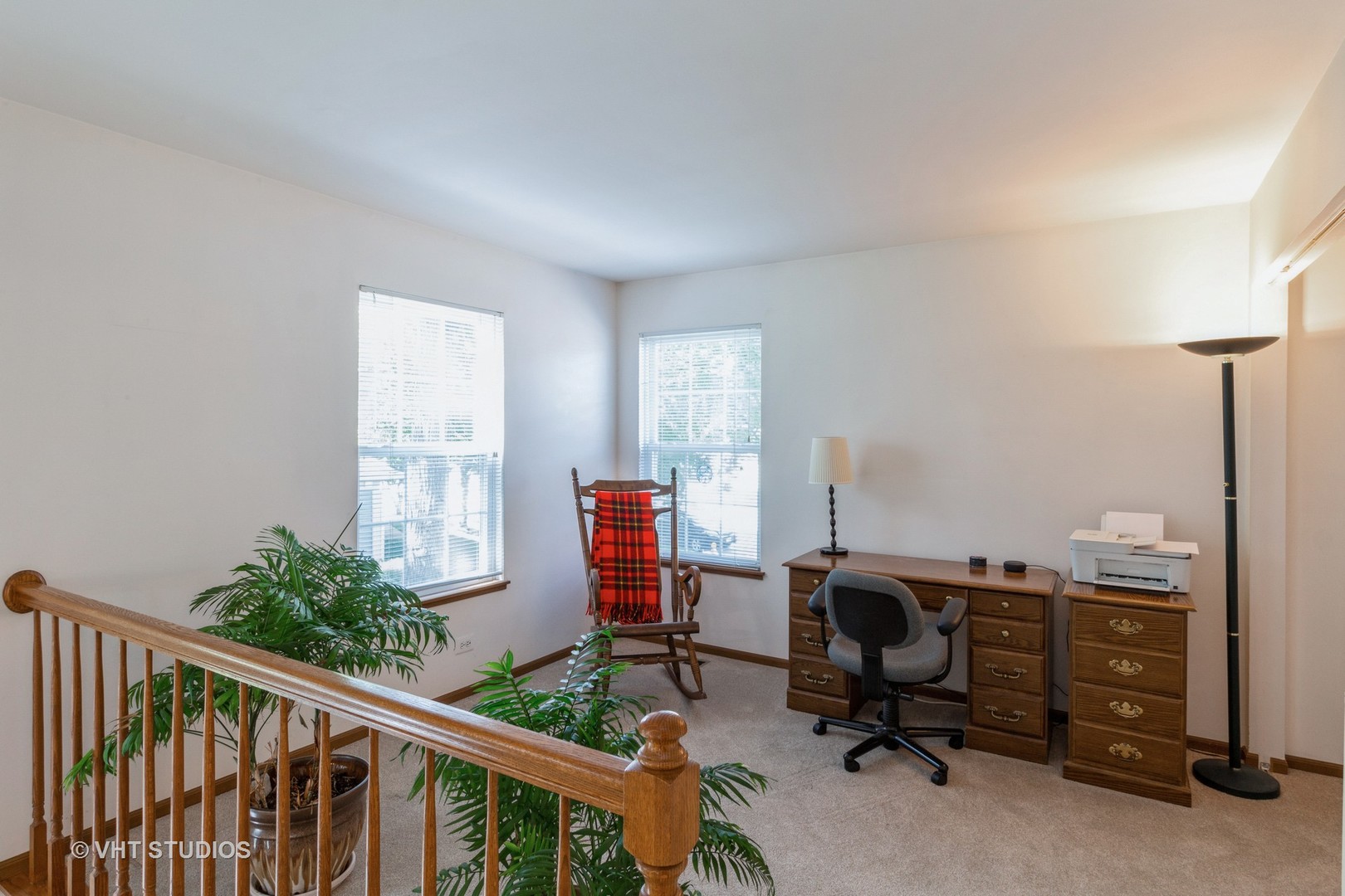 711 Bent Ridge Lane Elgin, IL 60120 - Photo 19 of 26 a view of a workspace with furniture and a window