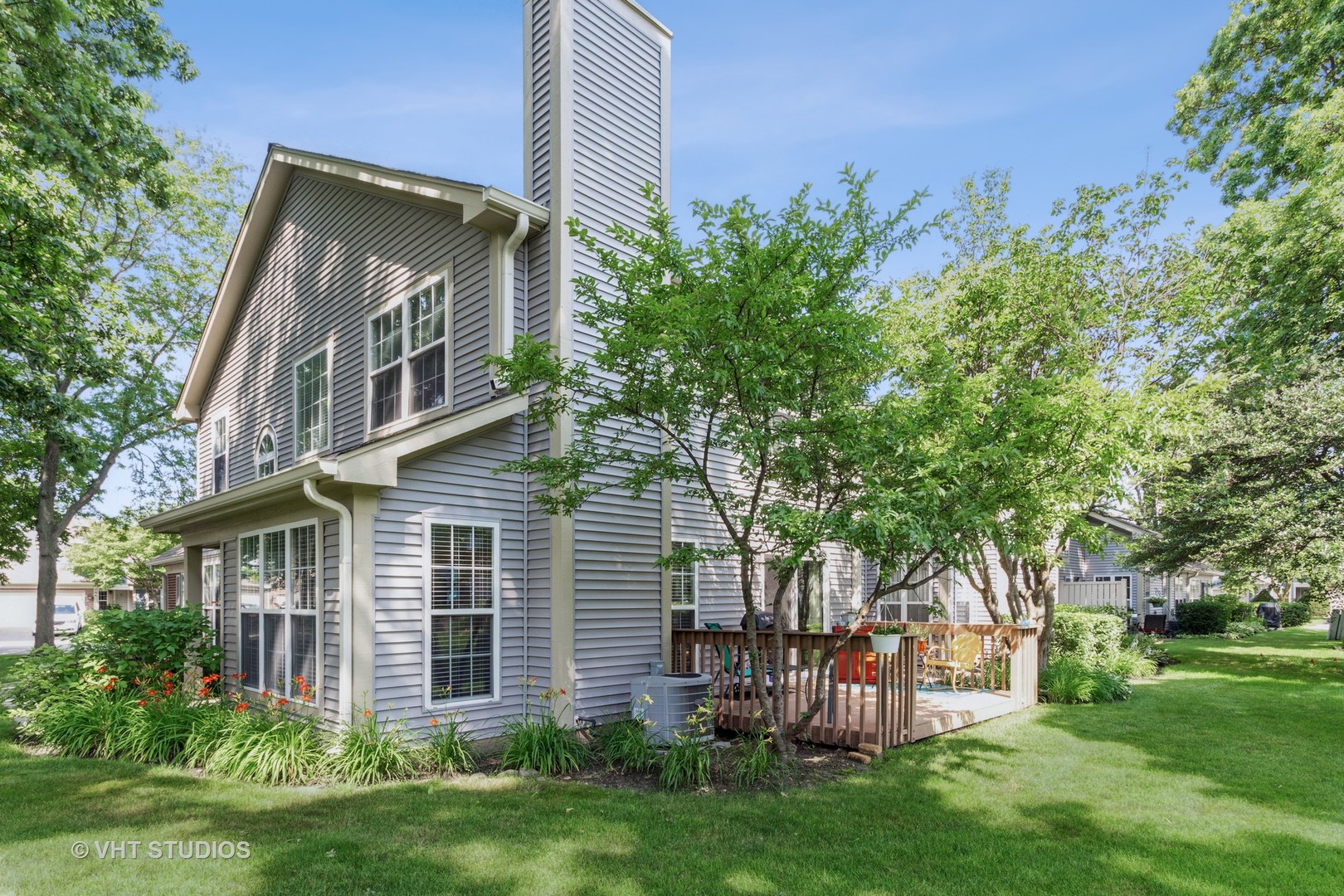 711 Bent Ridge Lane Elgin, IL 60120 - Photo 21 of 26 front view of house with a yard