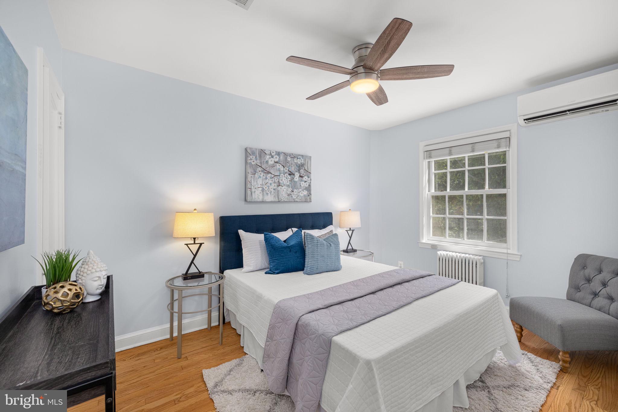 3762 W Street Northwest Washington, DC 20007 - Photo 24 of 41 a bedroom with a large bed and a window