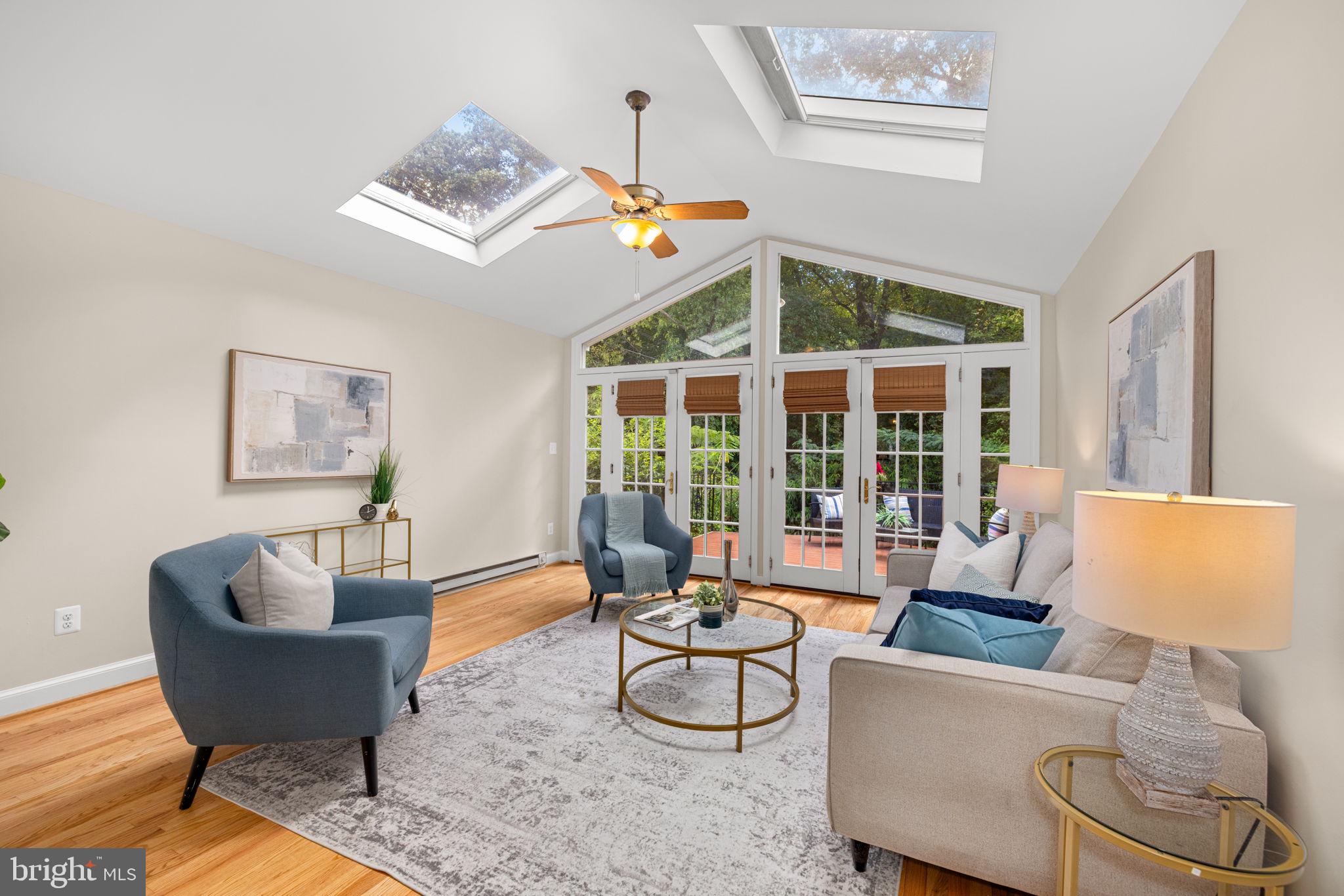 3762 W Street Northwest Washington, DC 20007 - Photo 4 of 41 a living room with furniture and a large window