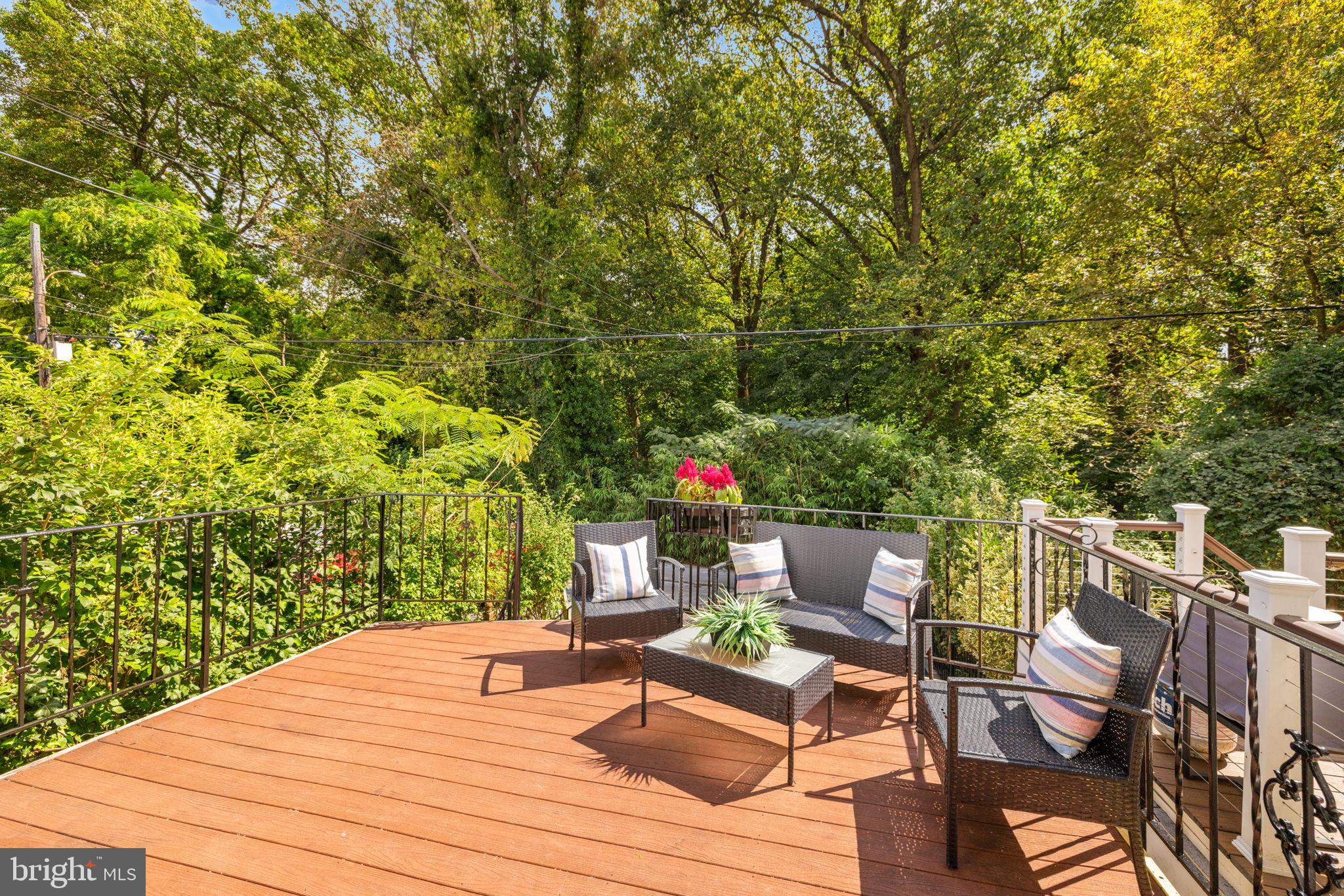 3762 W Street Northwest Washington, DC 20007 - Photo 9 of 41 a outdoor view with a sitting space