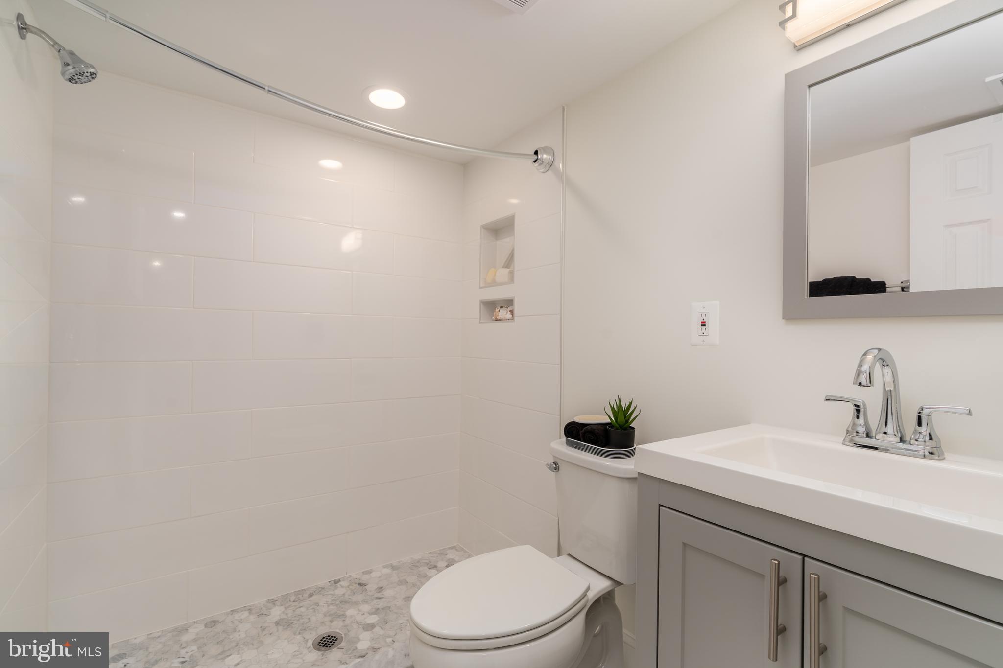 1807 August Drive Silver Spring, MD 20902 - Photo 32 of 45 Renovated basement bathroom