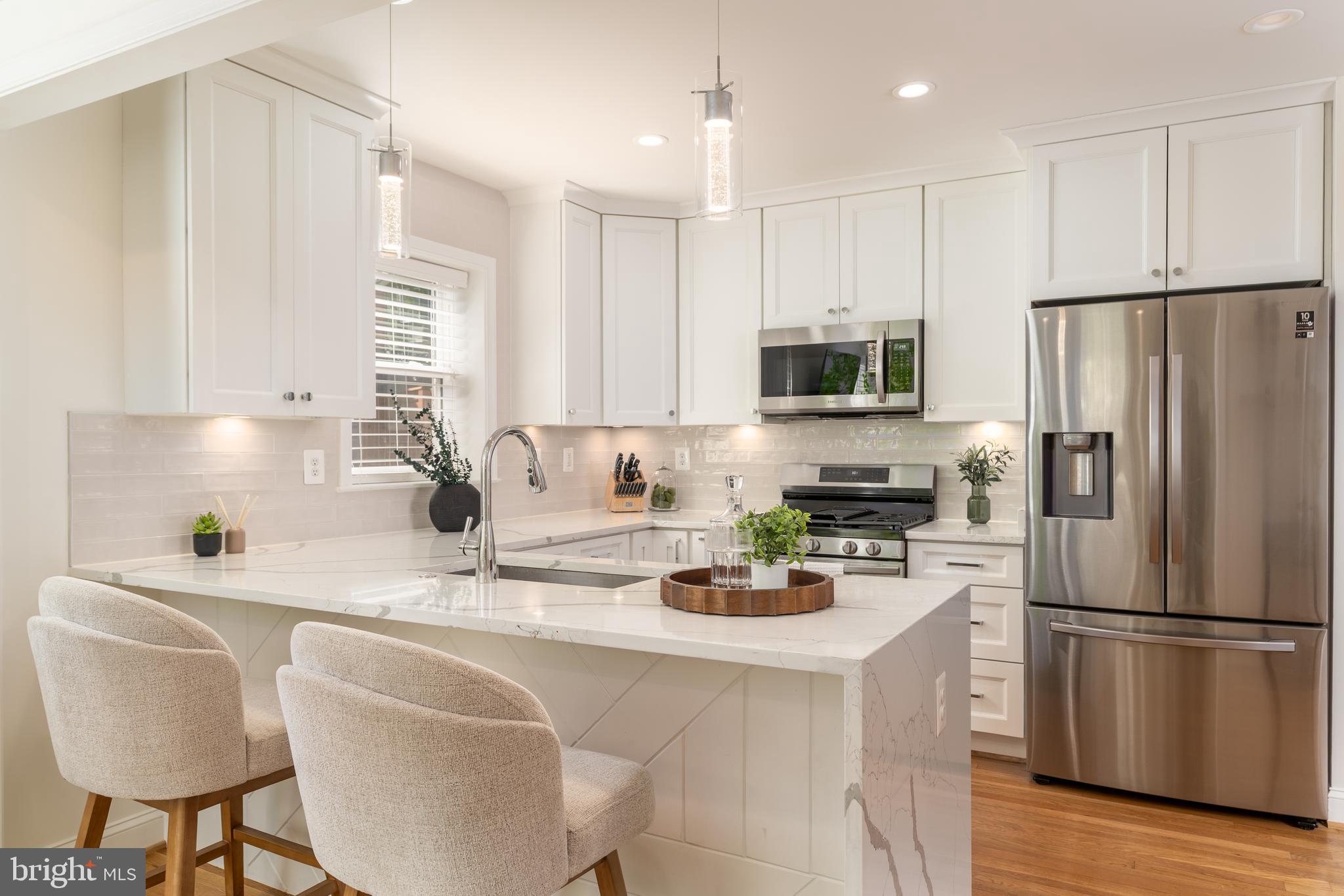 1807 August Drive Silver Spring, MD 20902 - Photo 9 of 45 Open plan kitchen w/stainless appliances